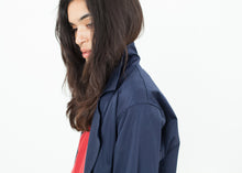 Load image into Gallery viewer, Sateen Trench in Navy