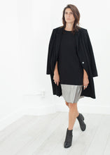 Load image into Gallery viewer, Border Dress in Black/Silver