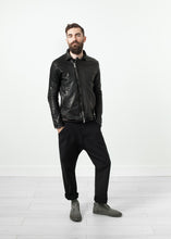 Load image into Gallery viewer, Distressed Motorcycle Jacket