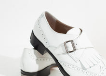 Load image into Gallery viewer, Golf Shoe in White - women's shoes - Ethnicyug Amelia Toro