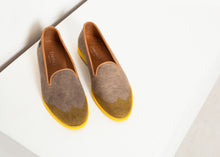 Load image into Gallery viewer, Wingtip Loafer in Yellow - women's shoes - Ethnicyug Verba