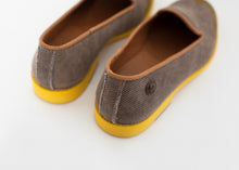 Load image into Gallery viewer, Wingtip Loafer in Yellow - women's shoes - Ethnicyug Verba
