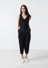 Load image into Gallery viewer, Fancy Wool Pant in Black
