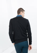 Load image into Gallery viewer, Hidden Placket Cardigan in Black
