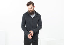 Load image into Gallery viewer, Pill Zip Sweater in Anthracite
