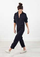 Load image into Gallery viewer, Worker Jumpsuit in Navy

