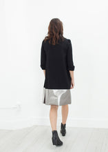 Load image into Gallery viewer, Border Dress in Black/Silver
