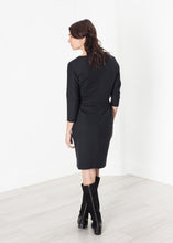 Load image into Gallery viewer, Tie Waist Dress in Black
