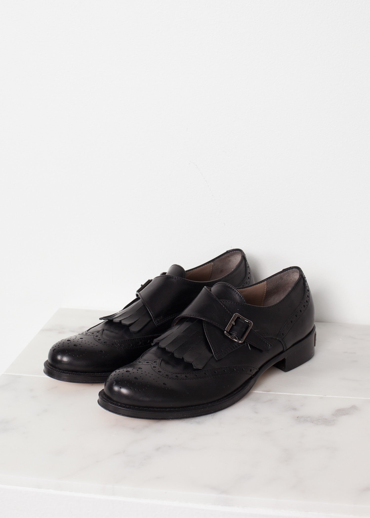 Golf Shoe in Black  - women's shoes - Ethnicyug Amelia Toro