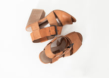 Load image into Gallery viewer, Buckle Strap Heel in Brown
