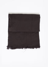 Load image into Gallery viewer, Simple Scarf in Old Black
