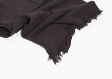 Load image into Gallery viewer, Simple Scarf in Old Black
